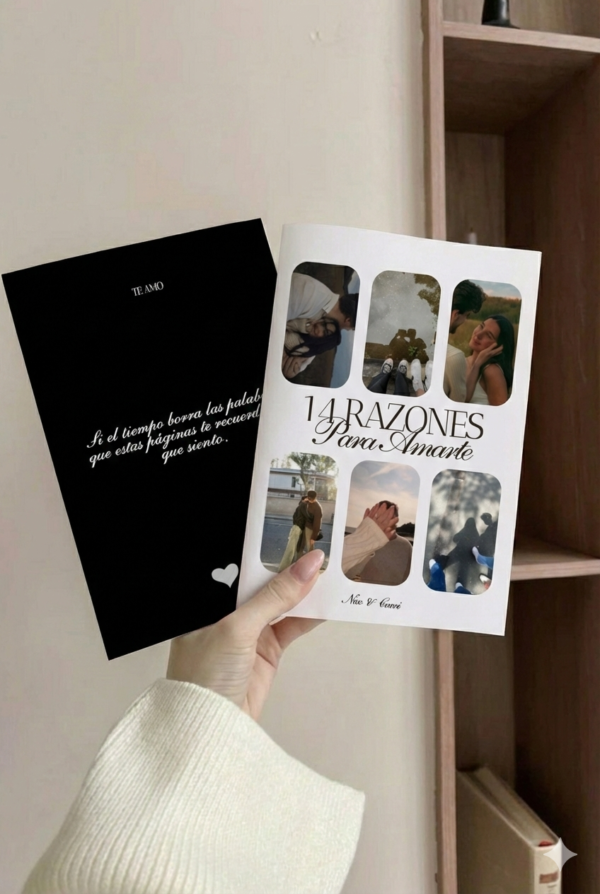 Revista Editable "14 Razones Para Amarte" - Plantilla Personalizable Estilo Editorial | Canva