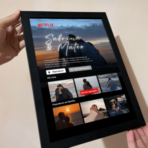 Nuestra historia en Netflix – Plantilla editable